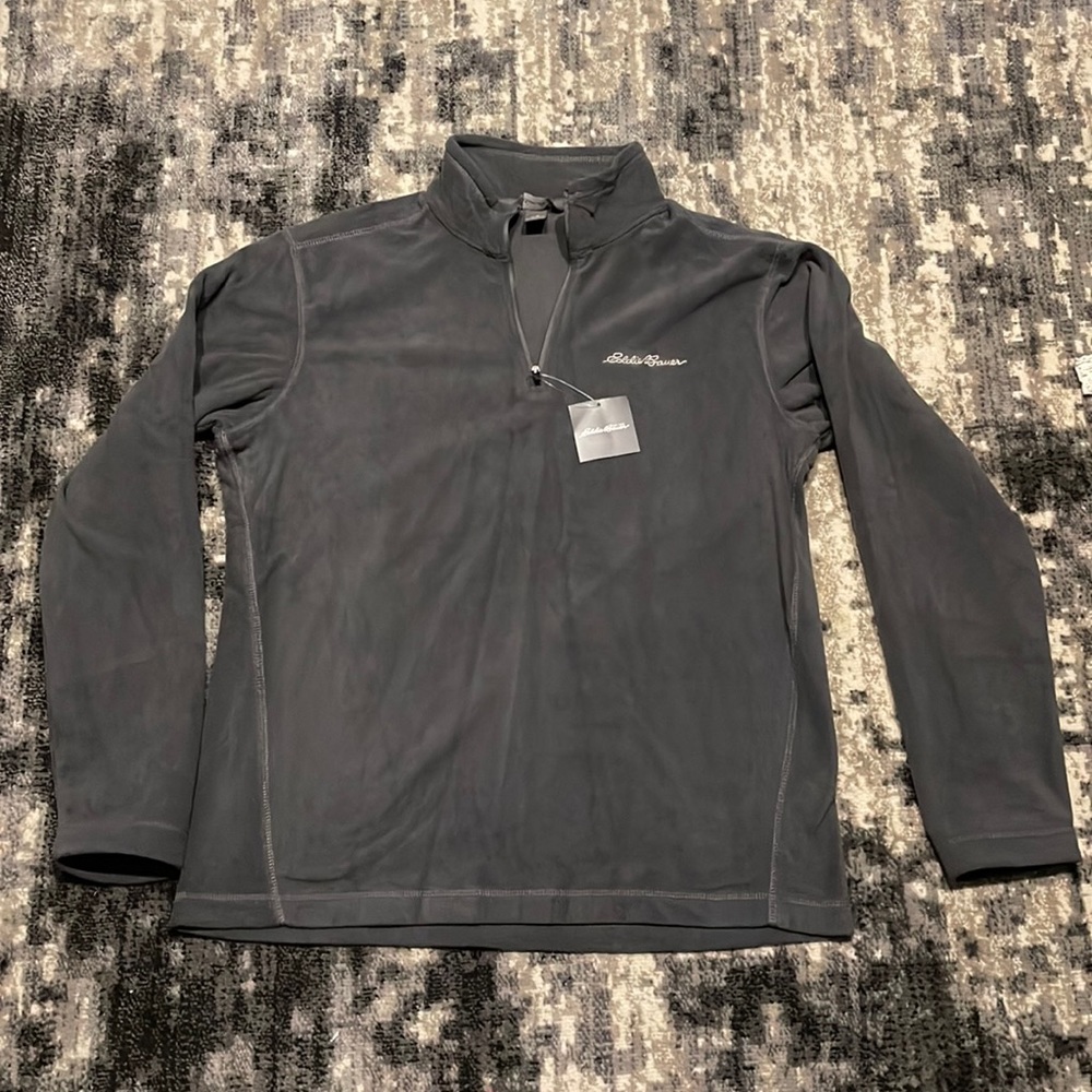 Eddie Bauer 1/4 Zip Men’s sz M NWT